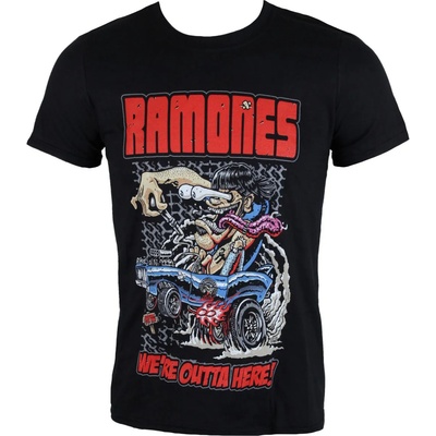 ROCK OFF мъжки тениски Ramones - Вън Тук - ROCK OFF - RATS14MB