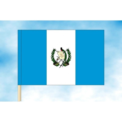 LIBEA, s.r.o. Vlajka Guatemaly Rozměr: 30×45 cm, Uchycení: Návlek na žerď