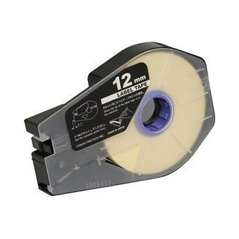 Pro Canon Съвместима лепяща лента за Canon M-1 Std/M-1 Pro, 12mm x 30m, касетофон бял (PT1112W)