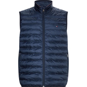 Image 1 of Tommy Hilfiger Яке Tommy Hilfiger Men's Duck Down Sleeveless Funnel Neck Zip Short Puffer Jacket - Desert Sky DW5