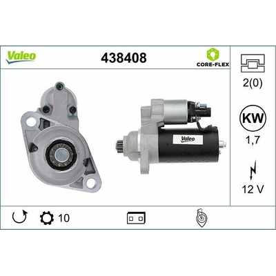 Štartér VALEO CORE-FLEX 438408