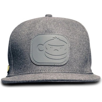 RidgeMonkey S Rovným Šiltom APEarel Dropback Snapback Šedá