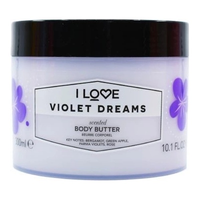 I Love tělové máslo Violet Dreams (Body Butter) 300 ml