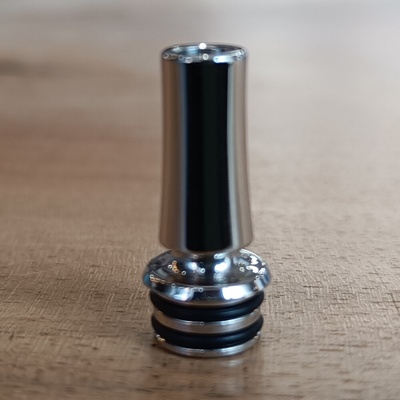 Centenary Mods Drip tip Kennedy Stříbrná leštěná Polished Silver