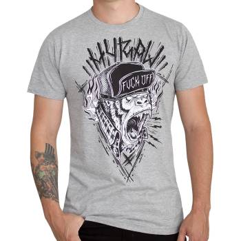 Image 1 of HYRAW тениска хардкор мъжки - МАЙМУНА - hyraw - hy329