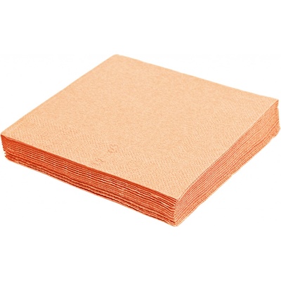Celtex Ubrousky papírové 1V apricot 100ks 33x33cm