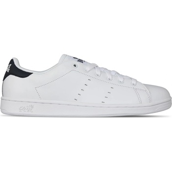 Image 1 of Lonsdale Мъжки маратонки Lonsdale Leyton Leather Trainers Mens - White/Navy