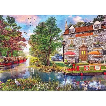 Gibsons - Puzzle Riverside Inn - 1 000 piese