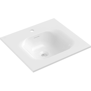 Mexen Vela мивка вградена в плот 51 x 46, 5 cm, бял гланц - 25235000 (25235000)