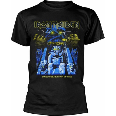 Iron Maiden tričko Back in Time Mummy čierne