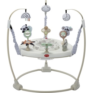 Tiny Love Активен център за игра и бънджи Tiny Love 4-in-1 Jump&Play Black&White Decor, 6м+ (TL.0316.001)