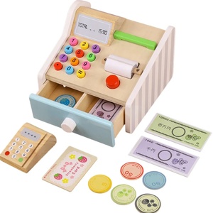 Smart Baby Дървена играчка Smart Baby - Касов апарат (ACT59) - baby