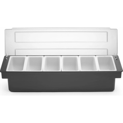 Bar up Zásobník na přísady k míchaným nápojům - 6 náplní, Bar up, 480x150x(H)100mm
