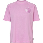 Vaude Дамска фланелка с къс ръкав за колоездене Vaude Women's Cyclist Casual Shirt T-shirt - Raspberry - размер 40 (EU) (916-4354-0613)