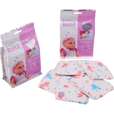 Johntoys Plenky pro panenky 5 ks Baby Rose