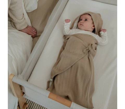 Lodger Wrapper Newborn Pointelle Shell