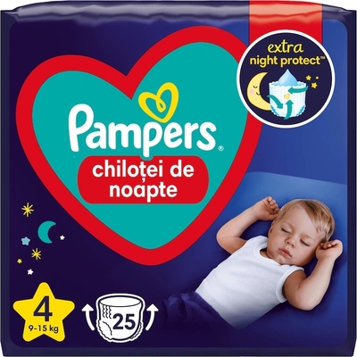 Pampers Night Pants 4 нощни гащи - 25 броя
