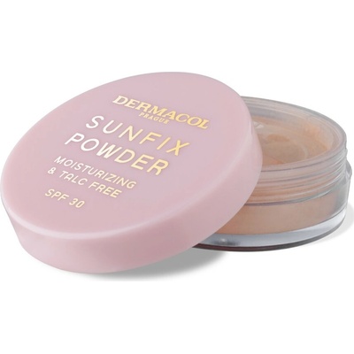 Dermacol Sun Fix SPF30 fixačný púder na tvár 7,2 g
