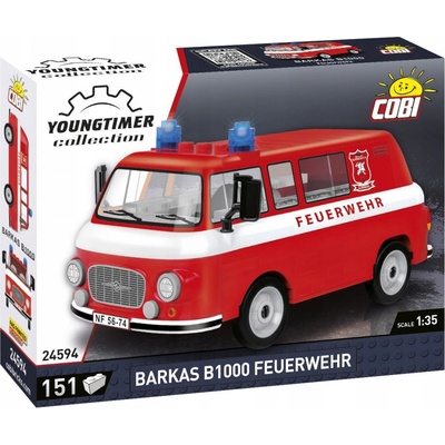 Cobi 24594 Youngtimer Automobil Barkas B1000 hasiči