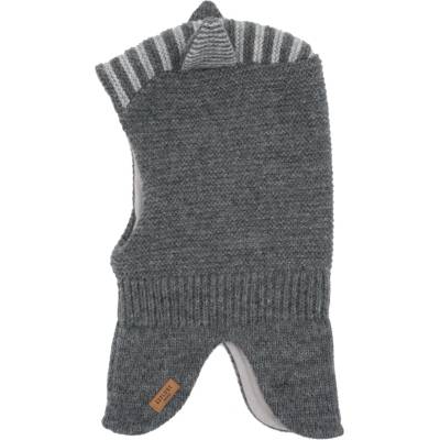 maximo Зимна шапка (beanie) Maximo Mini Boys' Slouch Beanie Raccoon Balaclava - Medium Grey Melange - размер 47-49 cm (904-5115-0112)