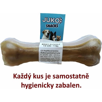 JUKO Kost byvolia Snacks 15 cm 1 ks