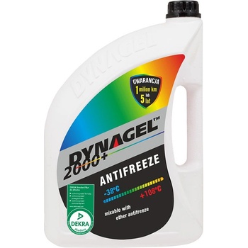 Autoland Антифриз Dynagel 2000+ до минус -37°C Long Life 5L (102015099)