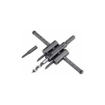 Extol Craft Vyrezávač otvorov, nastaviteľný, Ø30-120mm