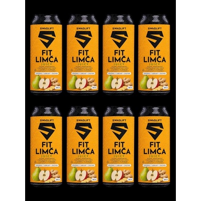 Swaglift Fit Limča Juicy Hruška, Jablko a Zázvor 8 x 500 ml