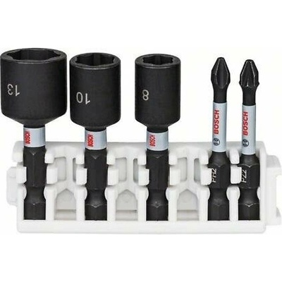Bosch 2.608.522.350 Balenie skrutkovacích hrotov anásuvných kľúčov Impact Control, 5 ks