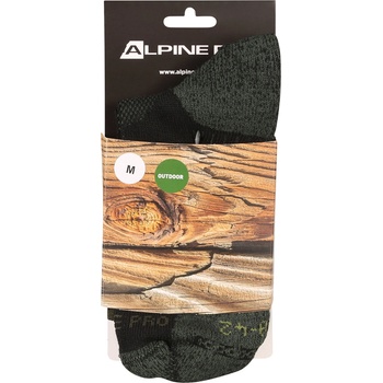 ALPINE PRO Антибактериални чорапи ALPINE PRO KEROWE черни ALPINE PRO | Cheren | МЪЖЕ | S
