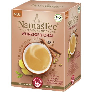 TEEKANNE Био чай NamasTee - Spicy Chai - 15 пакетчета чай