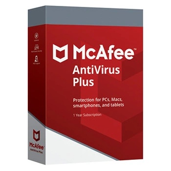 McAfee AntiVirus Plus 3 lic. 12 mes.