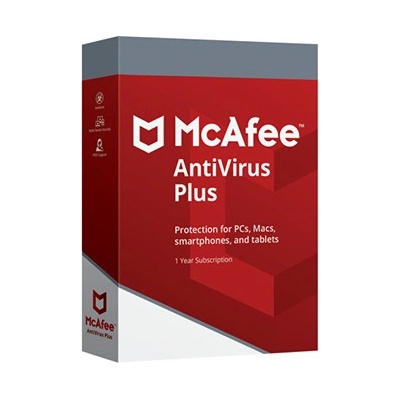 McAfee AntiVirus Plus 3 lic. 12 mes.