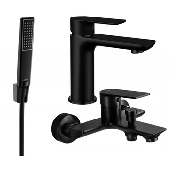 Mexen Alfa R72 комплект за вана, черен - 745703R72-70 (745703R72-70)