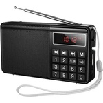 HOCO HI50 bluetooth преносима колонка v5.3, AUX, ЧЕРНА (HI50)
