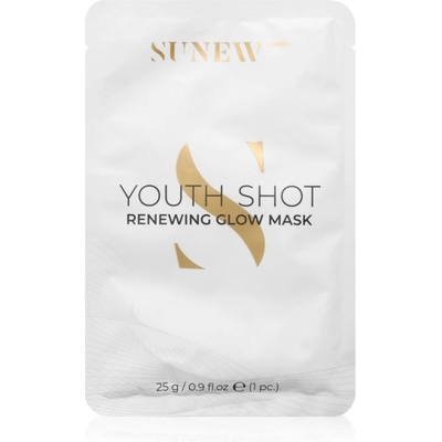 SUNEWMED+ Youth Shot Regenerating Glow Face Sheet Mask платнена маска за регенериране на кожата 3 бр