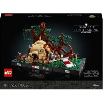 LEGO® Star Wars™ 75330 Jediský trénink na planetě Dagobah diorama