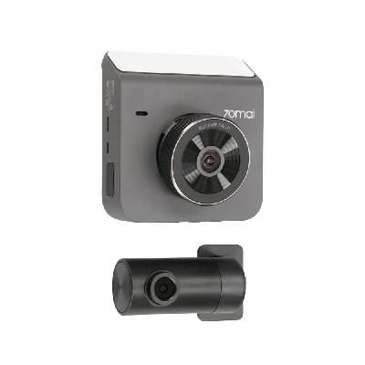 Mi 70mai Dual Dash Cam A400 QHD + Rear Cam RC09 Set - комплект от преден и заден видеорегистратор за автомобил (сив)