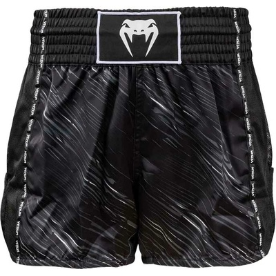 Venum RAPID MUAY THAI SHORTS čierna biela