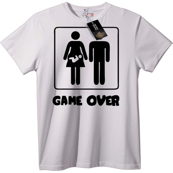 NOONEBRAND Тениска Край на играта - Нов родител - M, Black
