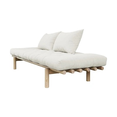 Sofa PACE by Karup 75*200 cm natural + futon natural 701