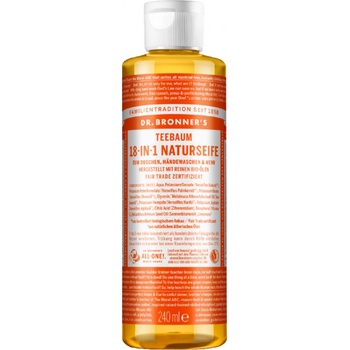 Dr. Bronner's prírodné mydlo s čajovníkom 240 ml