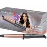 Remington Curling Wand [conical 19-28mm] Keratin Protect (high-quality ceramic coating with almond oil) - Digital display up to 210°C, natural curls, spiral curls & beach waves, CI83V6 - 45607560100