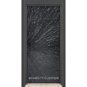Starsteeldoor Блиндирана врата Outdoor - TC 01 Антрацит с термомост (цена без монтаж)