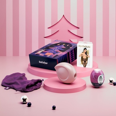 Satisfyer Christmas Box 2023 edice, mini dárkový balíček – Zboží Dáma