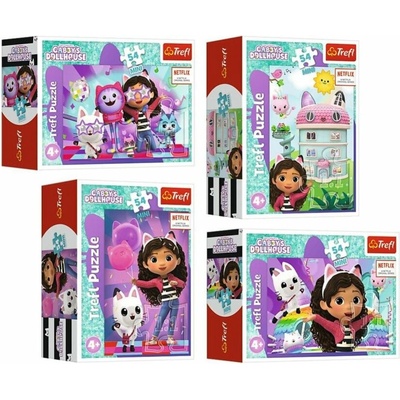 Trefl 54 Mini S Gabby je vždy zábava Universal Gabby's Dollhouse