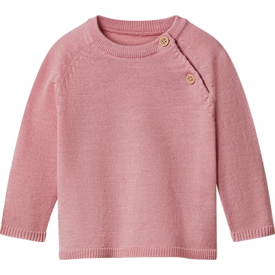 lupilu Dětský pletený svetr z vlny Merino světle růžová – Zboží Dáma