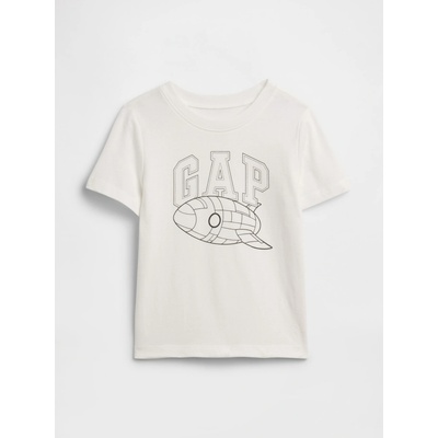 GAP Baby tričko s logem Bílá – Zboží Dáma