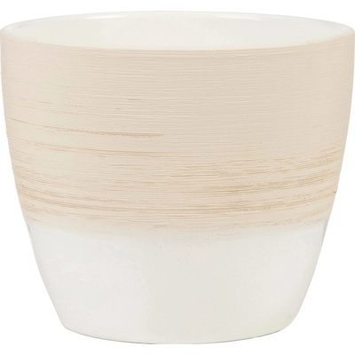 Scheurich Črepník 950 19 cm Vanilla Cream