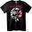 NOONEBRAND Тениска Blink-182 Дизайн с череп - L, White